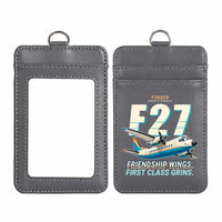 Thumbnail for Fokker F27 Mark 500 Friendship - Cartoon - ID Card Holder - Gray