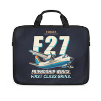 Thumbnail for Fokker F27 Mark 500 Friendship - Cartoon - Laptop Bag