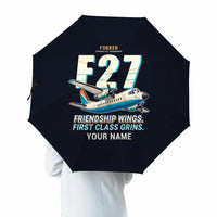 Thumbnail for Fokker F27 Mark 500 Friendship - Cartoon + Name - Umbrella