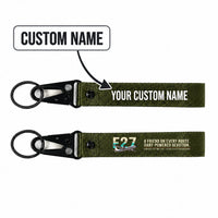 Thumbnail for Fokker F27 Mark 500 Friendship Hawk-Shaped Key Chains - Dark Green - Original - Personalized
