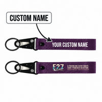 Thumbnail for Fokker F27 Mark 500 Friendship Hawk-Shaped Key Chains - Purple - Original - Personalized