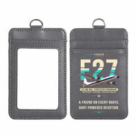 Thumbnail for Fokker F27 Mark 500 Friendship - Original - ID Card Holder - Gray