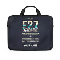 Thumbnail for Fokker F27 Mark 500 Friendship - Original + Name - Laptop Bag