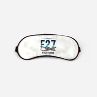 Thumbnail for Fokker F27 Mark 500 Friendship - Original + Name - Sleep Mask - White