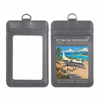 Thumbnail for Fokker F27 Mark 500 Friendship - Poster - ID Card Holder - Gray