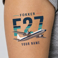 Thumbnail for Fokker F27 Mark 500 Friendship - Tattoo - Original + Name
