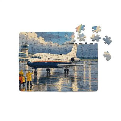 Fokker F28 Mark 4000 Fellowship - 3D - Puzzle
