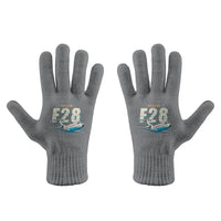 Thumbnail for Fokker F28 Mark 4000 Fellowship - Gloves - Full - Cartoon - Gray