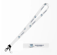 Thumbnail for Fokker 100 lanyard - white