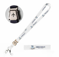 Thumbnail for Fokker 70 seat belt lanyard - white