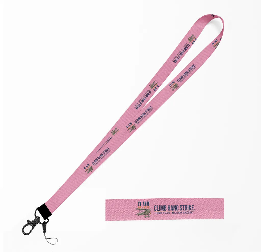 Fokker D.VII lanyard - pink