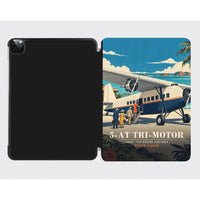 Thumbnail for Ford 5-AT Tri-Motor - 3D + Name - iPad Case - Black