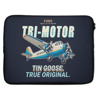 Thumbnail for Ford 5-AT Tri-Motor - Cartoon - Laptop Sleeve