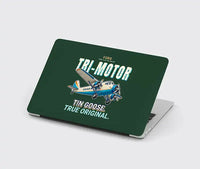 Thumbnail for Ford 5-AT Tri-Motor - Cartoon - MacBook Case - Dark Green
