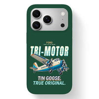 Thumbnail for Ford 5-AT Tri-Motor - Cartoon - MagSafe iPhone 17 Pro - Dark Green