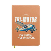 Thumbnail for Ford 5-AT Tri-Motor - Cartoon - Notebook - Orange