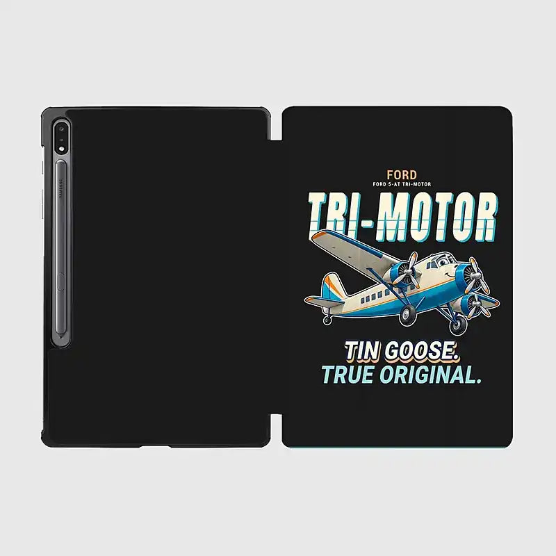 Ford 5-AT Tri-Motor - Cartoon - Samsung Tablet - Black