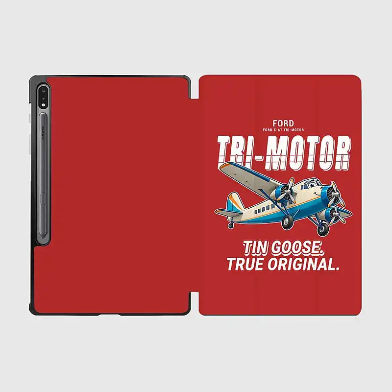 Ford 5-AT Tri-Motor - Cartoon - Samsung Tablet - Red