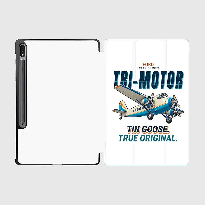 Ford 5-AT Tri-Motor - Cartoon - Samsung Tablet - White