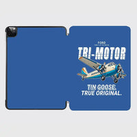Thumbnail for Ford 5-AT Tri-Motor - Cartoon - iPad Case - Blue