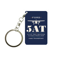 Thumbnail for Ford 5-AT Tri-Motor - Heritage - Key Chain - Navy Blue