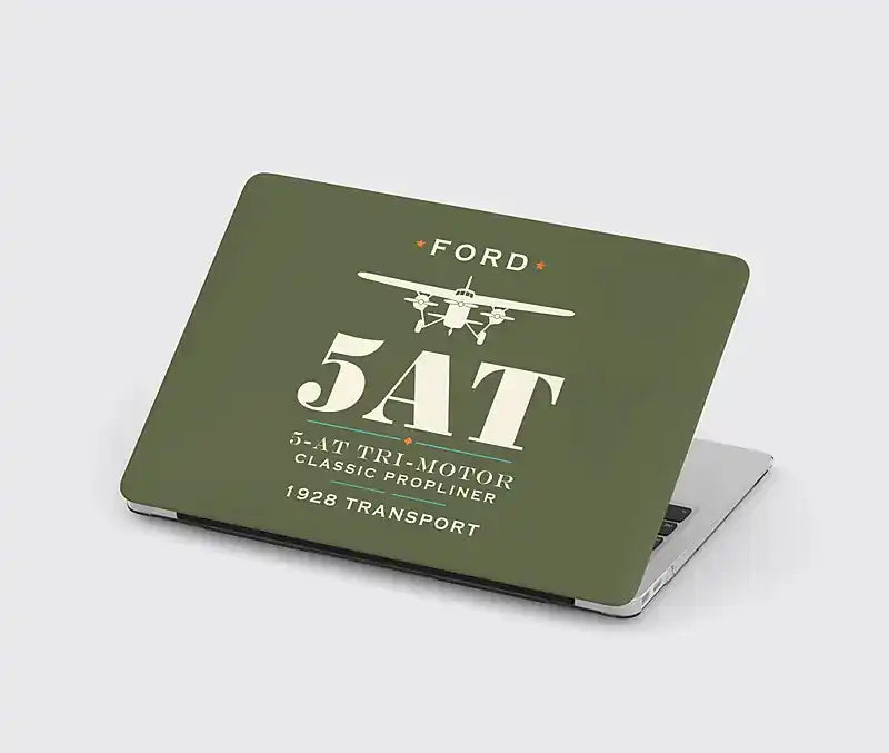 Ford 5-AT Tri-Motor - Heritage - MacBook Case - Green Army