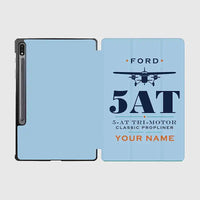 Thumbnail for Ford 5-AT Tri-Motor - Heritage + Name - Samsung Tablet - Light Blue