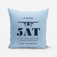 Thumbnail for Ford 5-AT Tri-Motor - Heritage - Pillow - Light Blue