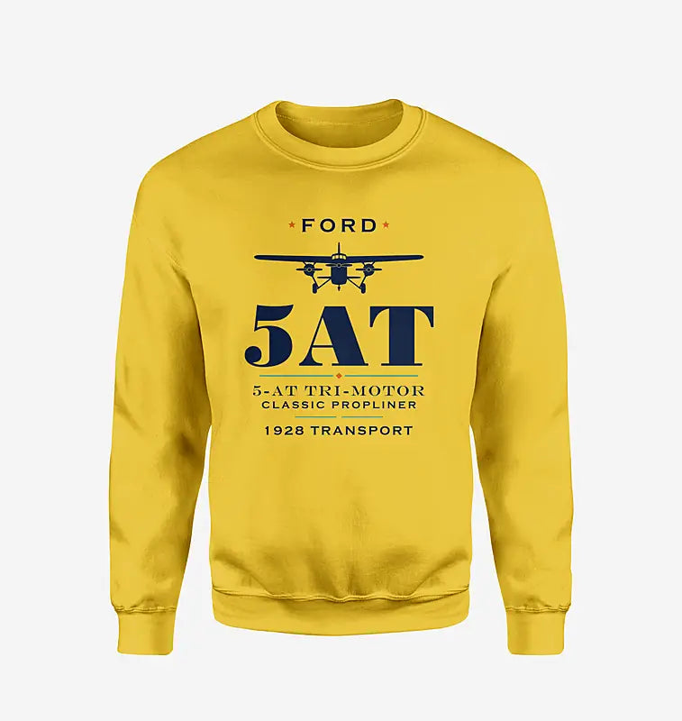 Ford 5-AT Tri-Motor - Heritage - Sweatshirt - Yellow