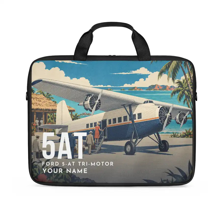 Ford 5-AT Tri-Motor - Laptop Bag + Name
