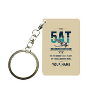 Thumbnail for Ford 5-AT Tri-Motor - Original + Name - Key Chain - Beige