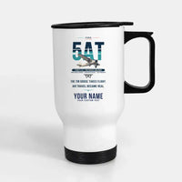 Thumbnail for Ford 5-AT Tri-Motor - Original + Name - Stainless Steel with Holder - White