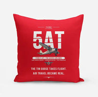 Thumbnail for Ford 5-AT Tri-Motor - Original - Pillow - Red