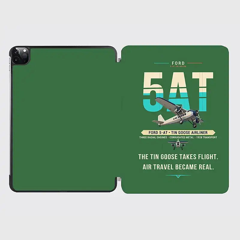 Ford 5-AT Tri-Motor - Original - iPad Case - Green
