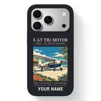 Thumbnail for Ford 5-AT Tri-Motor - Poster + Name - MagSafe iPhone 17 Pro - Black