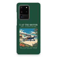 Thumbnail for Ford 5-AT Tri-Motor - Poster - Samsung Case - Dark Green