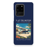 Thumbnail for Ford 5-AT Tri-Motor - Poster - Samsung Case - Navy Blue