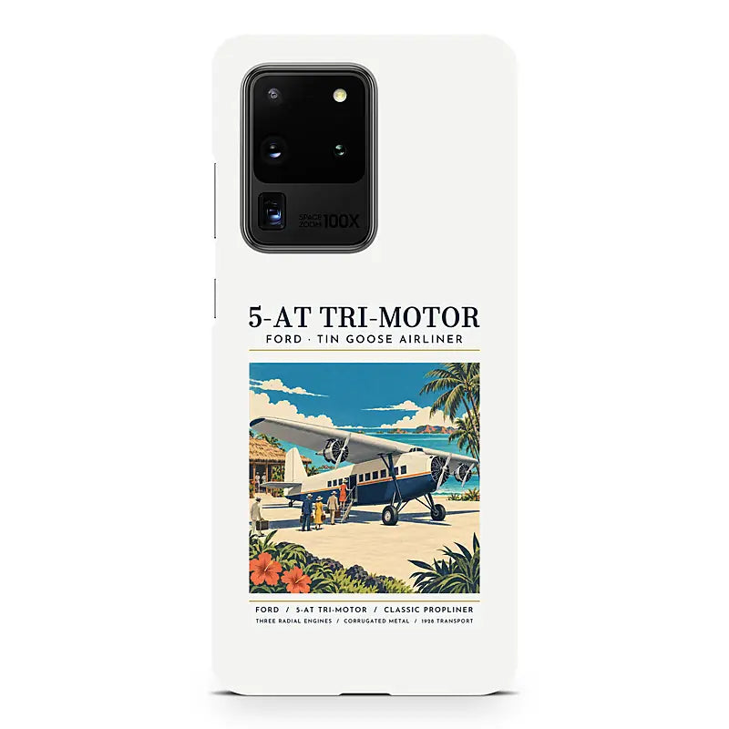 Ford 5-AT Tri-Motor - Poster - Samsung Case - White