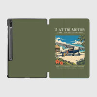 Thumbnail for Ford 5-AT Tri-Motor - Poster - Samsung Tablet - Green Army
