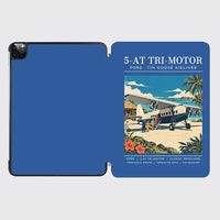 Thumbnail for Ford 5-AT Tri-Motor - Poster - iPad Case - Blue