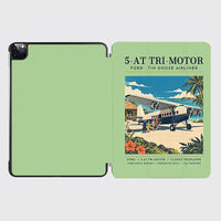 Thumbnail for Ford 5-AT Tri-Motor - Poster - iPad Case - Light Green
