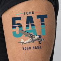 Thumbnail for Ford 5-AT Tri-Motor - Tattoo - Original + Name - Man