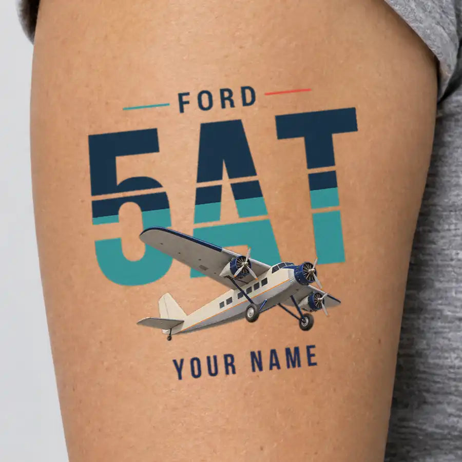 Ford 5-AT Tri-Motor - Tattoo - Original + Name