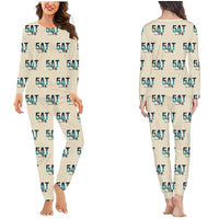 Thumbnail for Ford 5-AT Tri-Motor - Women Pajamas - Original Pattern - Beige