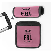 Thumbnail for Forlì Airport (FRL) Luggage Handle Covers - Pink