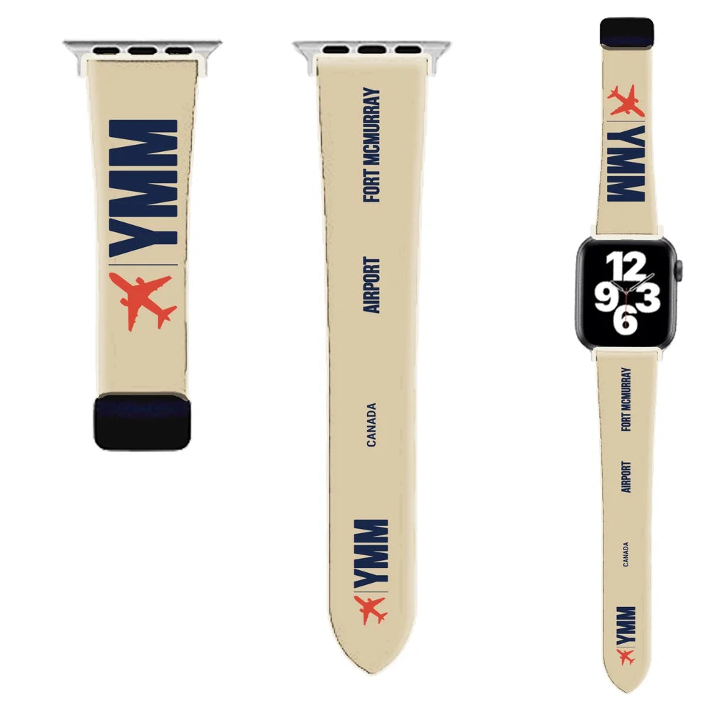 WBV6 | Fort McMurray International Airport YMM | Beige (Magnetic Band)