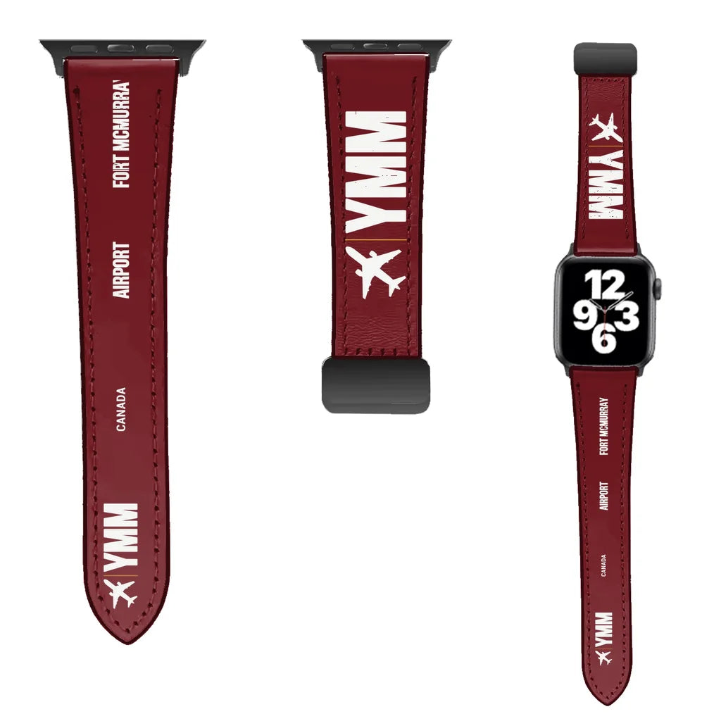 WBV6 | Fort McMurray International Airport YMM | Leather - Dark Red