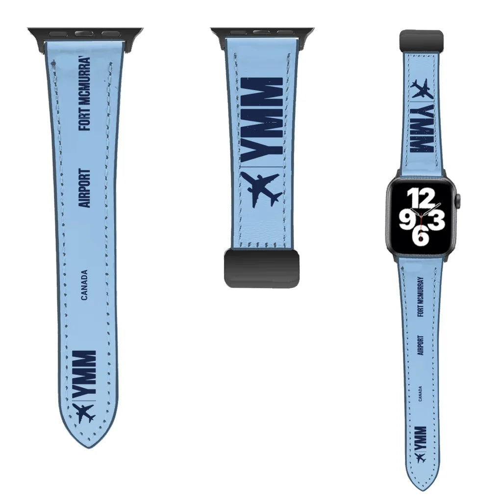 WBV6 | Fort McMurray International Airport YMM | Leather - Light Blue