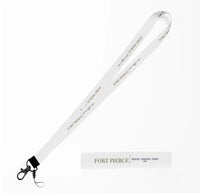 Thumbnail for Fort Pierce City Series lanyard - white