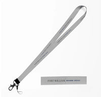 Thumbnail for Fort William City Series lanyard - light gray